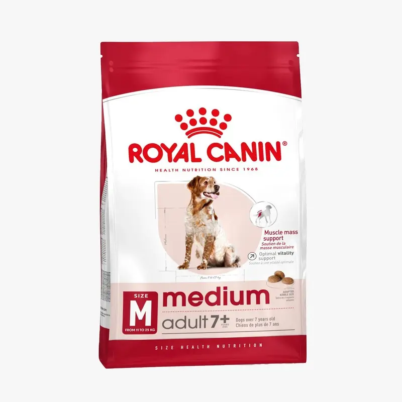 Royal Canin Medium Adult 7+ Dog Food 15KG