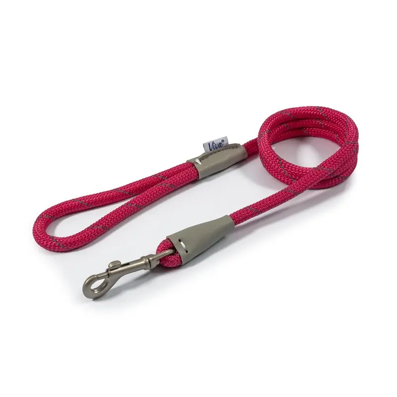 Ancol Viva Pink Rope Reflective Lead