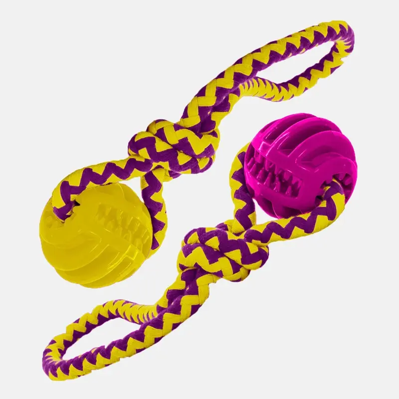 Tuffs Neon Brights Chase & Treat Ball Toy
