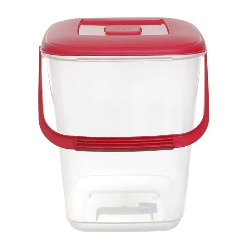 Whitefurze Red Dry Pet Food Storer 10L