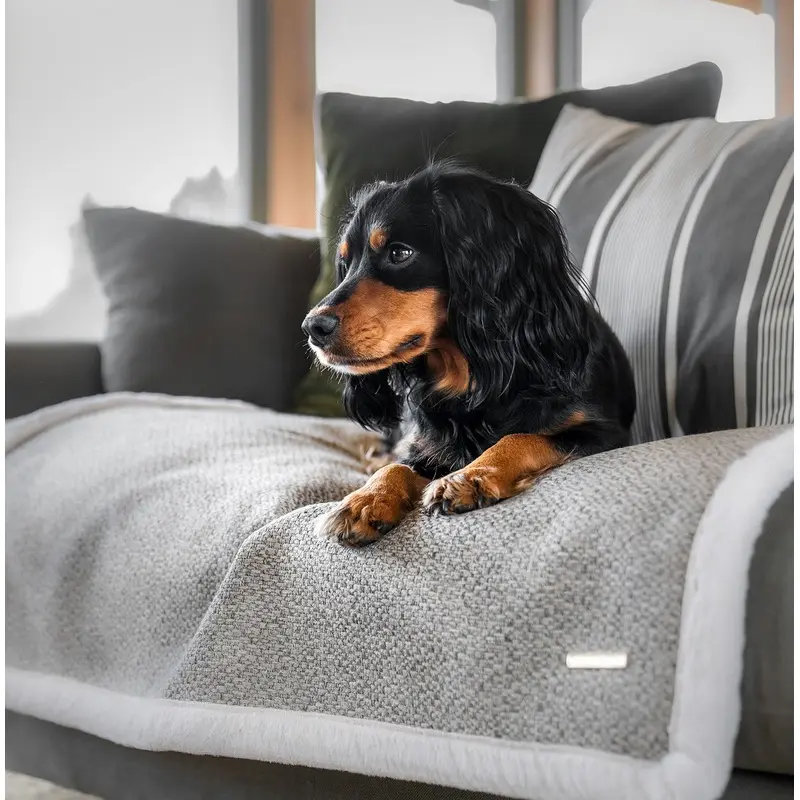 Essentials Herdwick Blanket in Pebble by Lords & Labradors