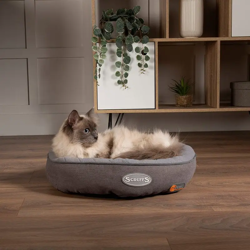 Scruffs Thermal Self Heating Ring Cat Bed
