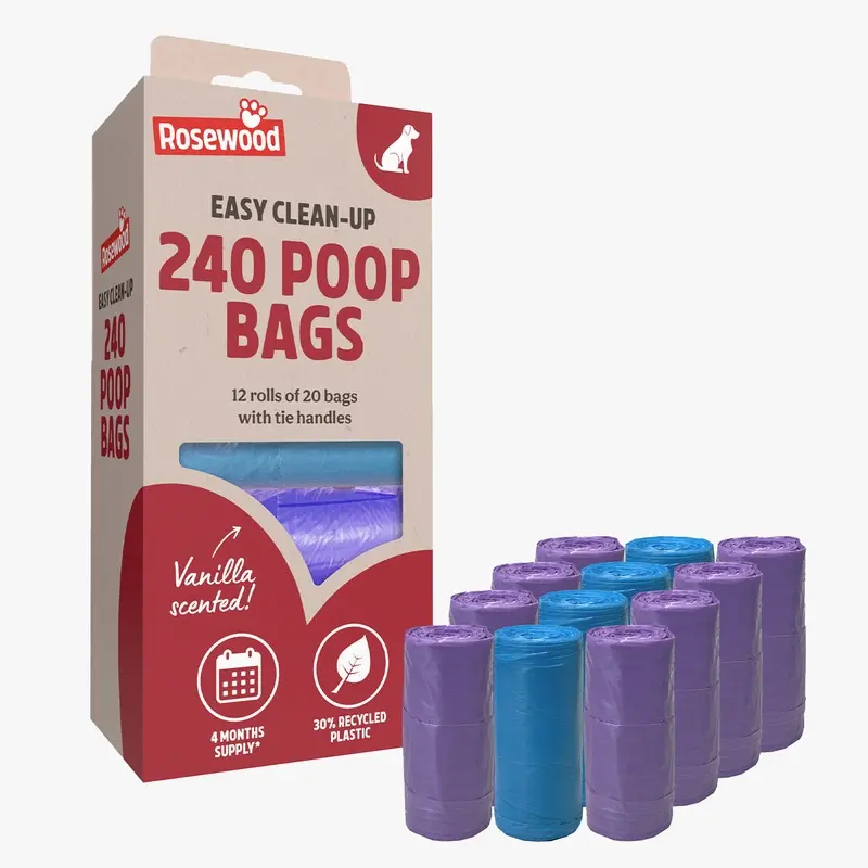 240 Easy Clean-Up Poop Bags
