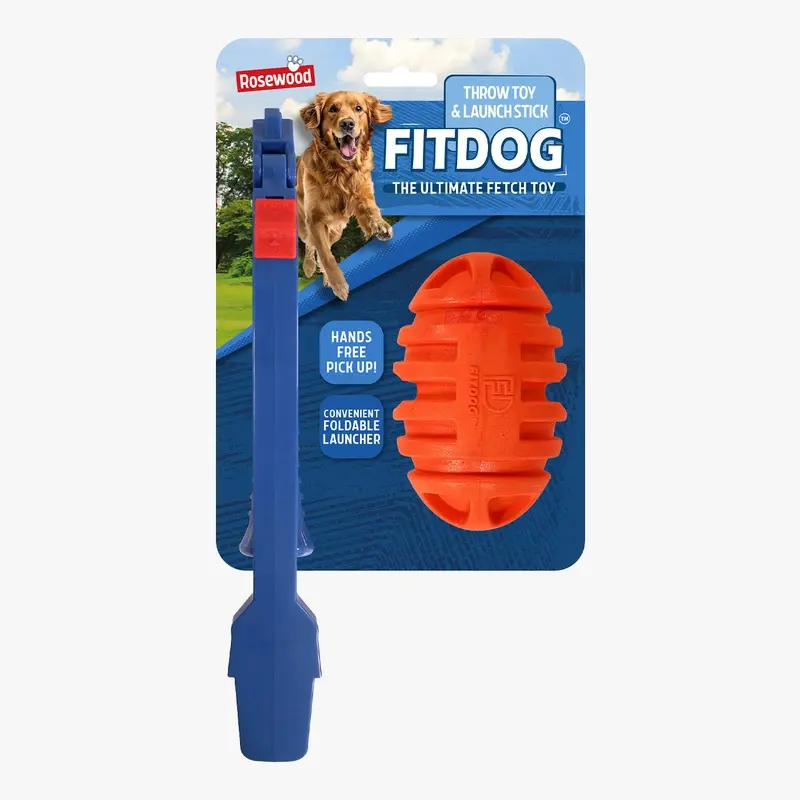 FitDog Ruby Ball & Launch Stick
