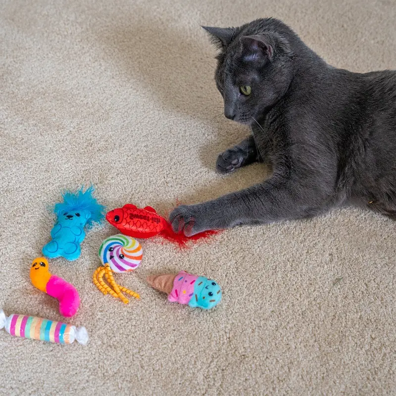 Nina Ottossen Catstages Kitty Sweet Treats Toys 6 Pack