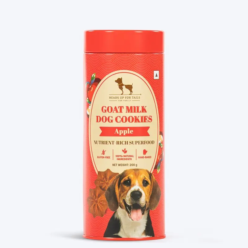 HUFT Goat Milk Dog Cookies - Apple - 200 g