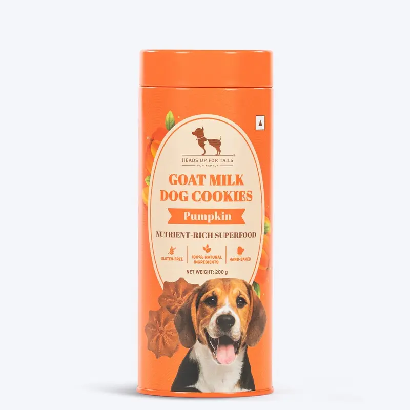 HUFT Goat Milk Dog Cookies - Pumpkin - 200 g