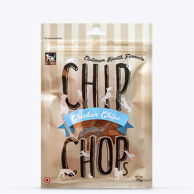 Chip Chops Dog Treats - Chicken Chips - 70 g