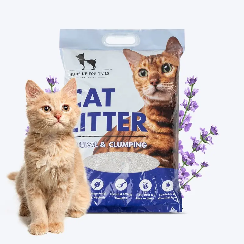 HUFT Cat Litter (Natural & Clumping) - Lavender Scented - 5 kg