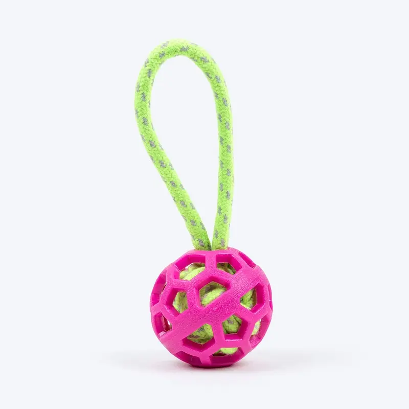 TLC Tug-A-Ball Toy For Dog - Pink