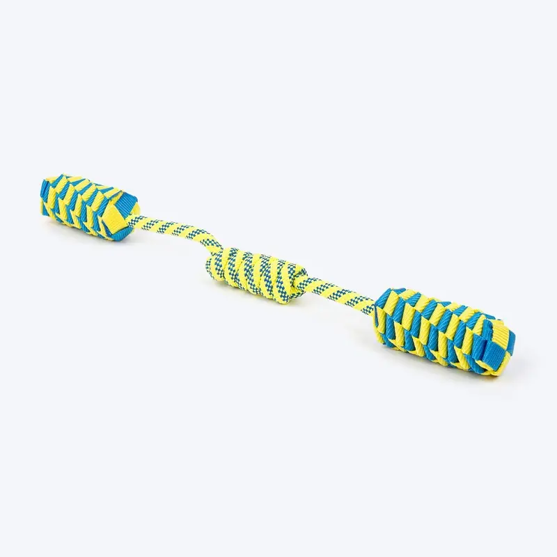 TLC Tug Loop Rope Toy For Dog - Blue & Yellow