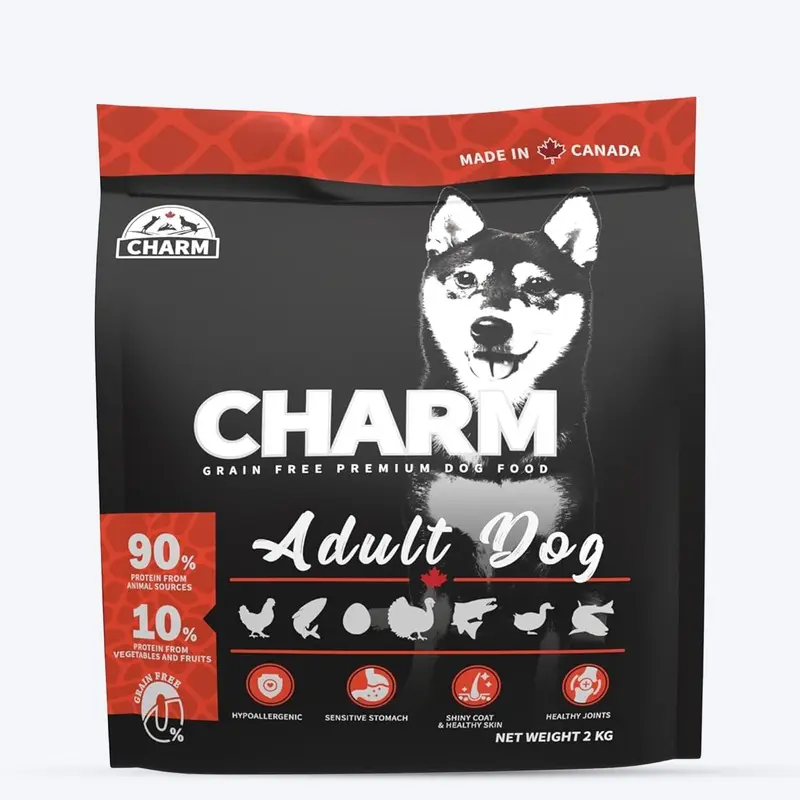 Charm Premium Grain Free Dry Food For Adult Dog
