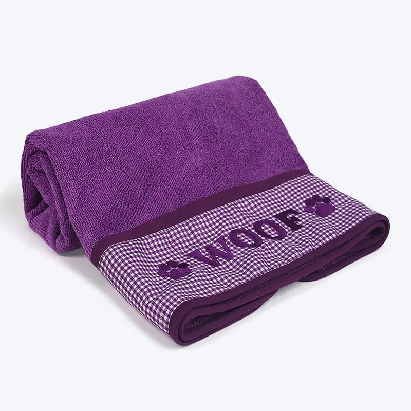 HUFT Microfibre Towel for Dogs - Mauve