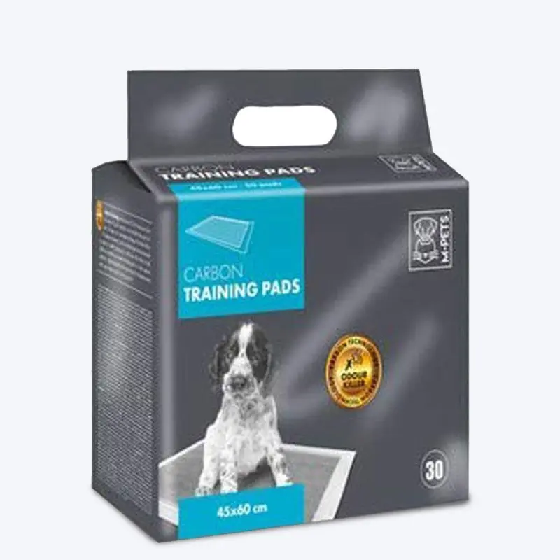 M-Pets Carbon Training Dog Pads Grey - 30 Pcs (45cm x 60cm)