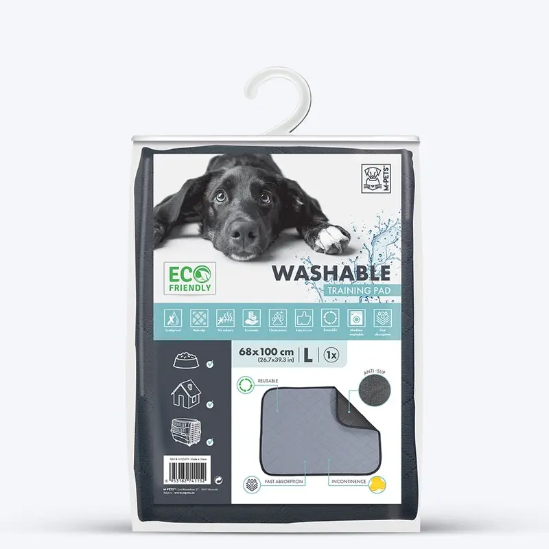 M-Pets Washable Training Pad For Dog - Grey