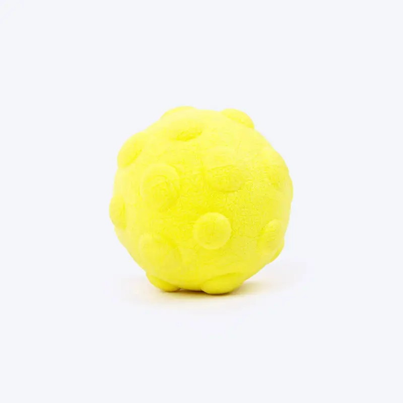 Dash Dog Mello-Yello Bubble Ball For Dog - Yellow - M