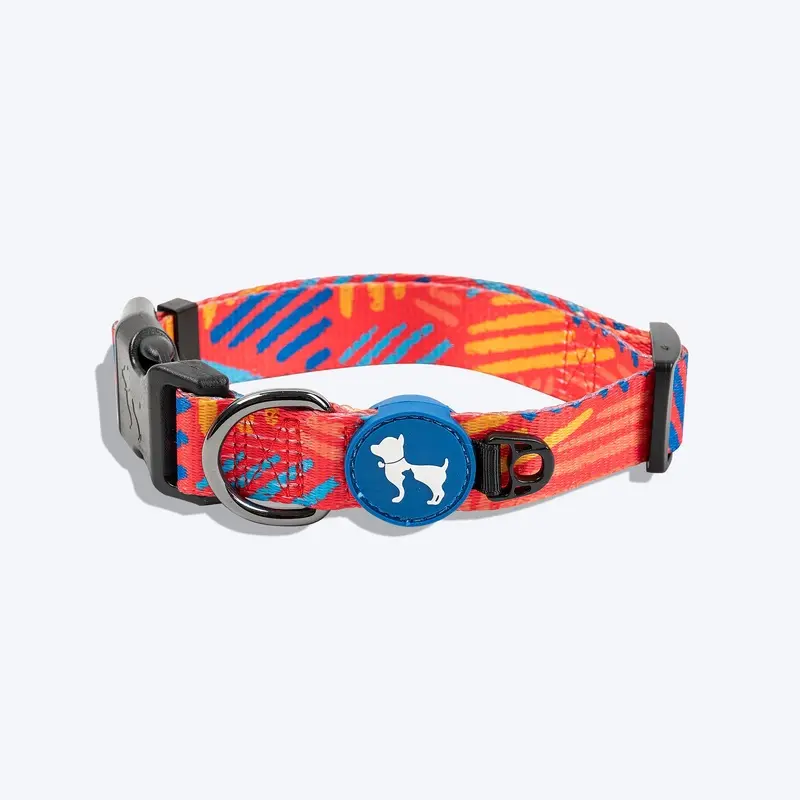 HUFT Sunset Samba Printed Dog Collar