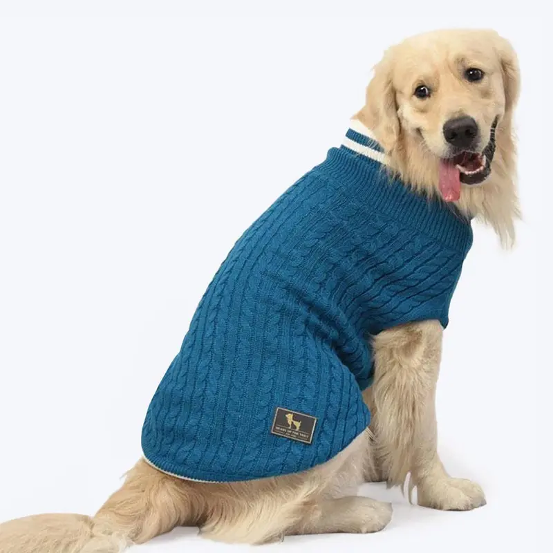 HUFT Winter Land Dog Sweater - Blue