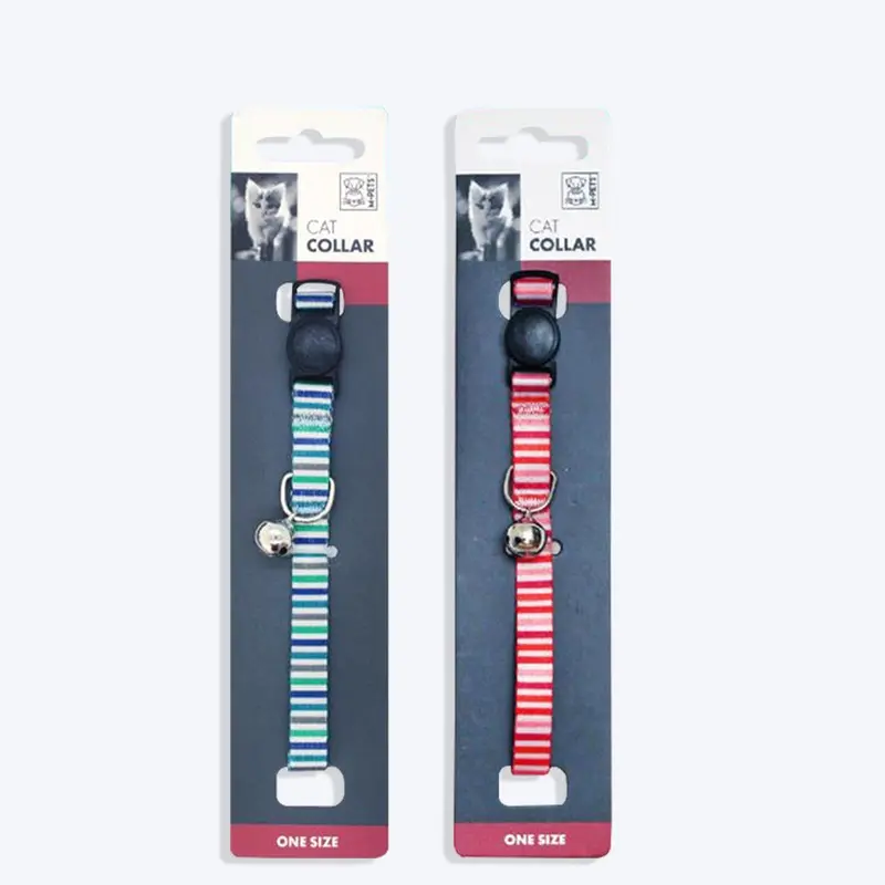 M-Pets Lines Cat Collar -1 Pcs