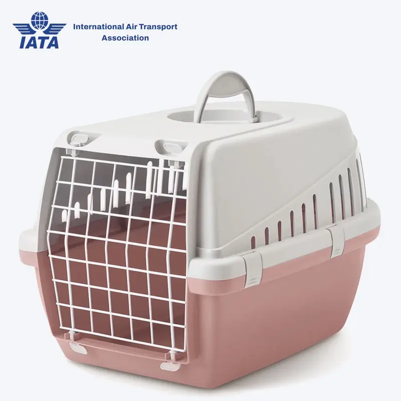 Savic Trotter  2 - Dog & Cat Carrier- Grey Ash Rose - 22 x 15 x 13 inch - Holds up to 7 kg