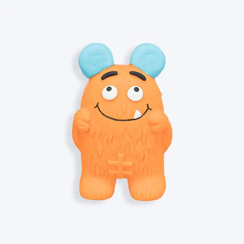 Trixie Monster With Sound Latex Squeaky Toy For Dog - Assorted - 10 cm