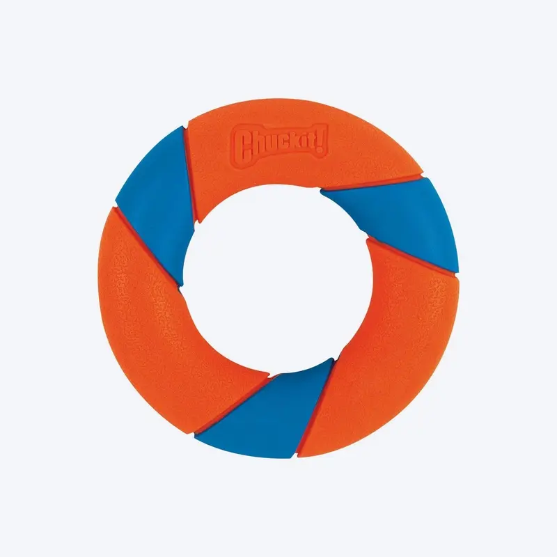 Chuckit! Ultra Ring Dog Toy - Orange & Blue