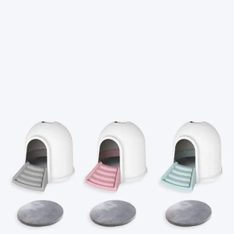 M-Pets Igloo 2 In 1 Cat Litter Box