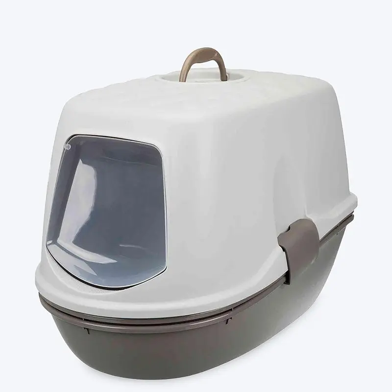 Trixie Berto Top Litter Tray - Three Parts Separating System - 23 x 15 x 17 inch