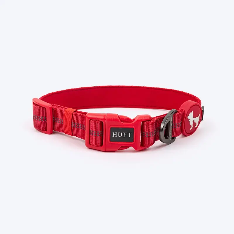 HUFT Xplorers Collar For Dog - Red