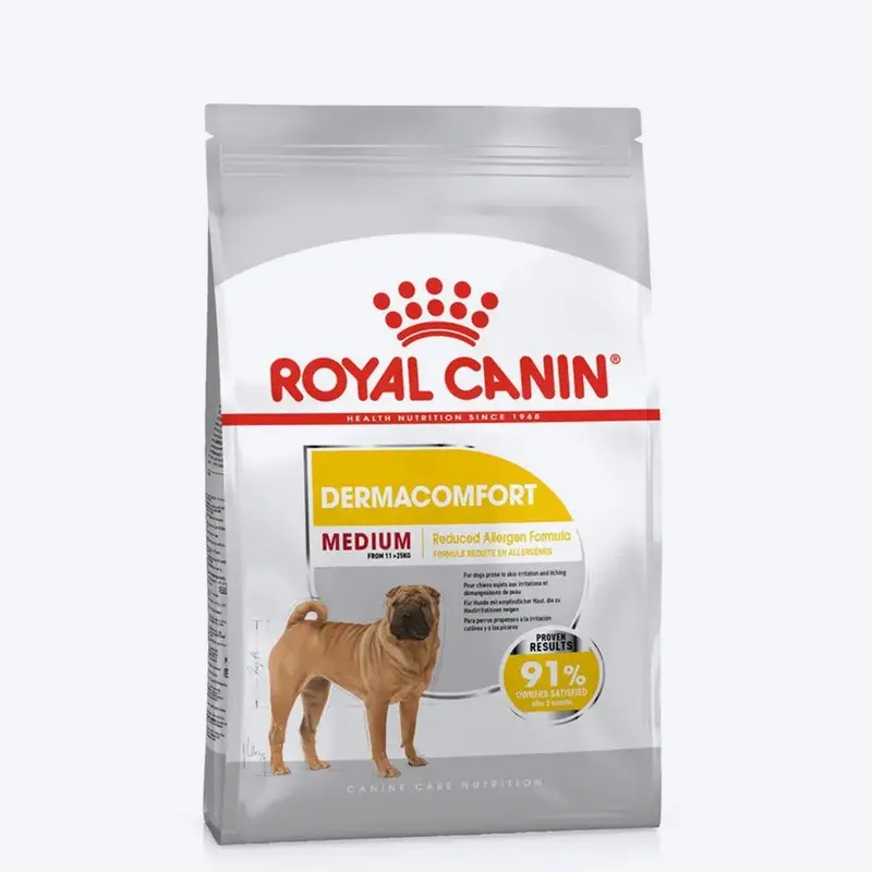 Royal Canin Medium Dermacomfort Dry Food For Dog - 3 kg