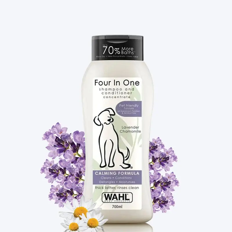 WAHL Four In One Dog Shampoo & Conditioner - Lavender Chamomile