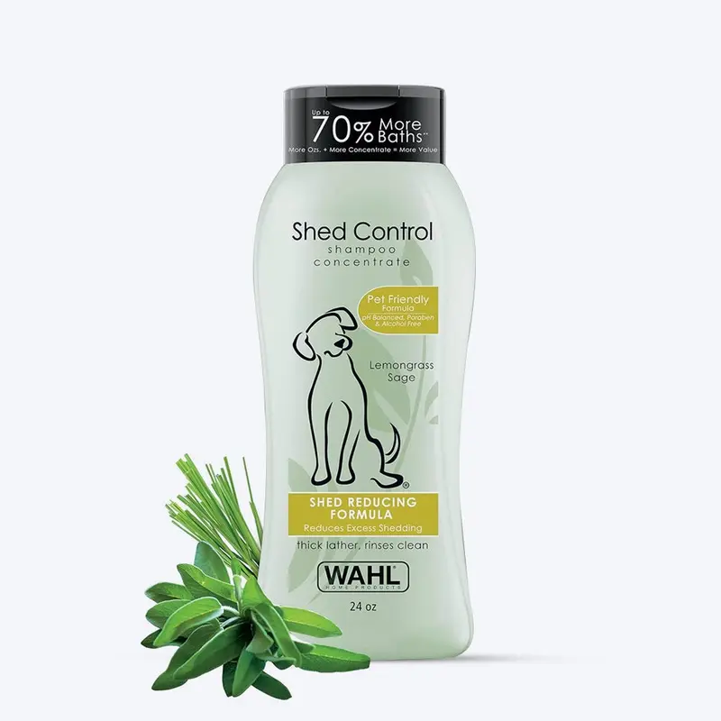 WAHL Shed Control Dog Shampoo - Lemongrass Sage