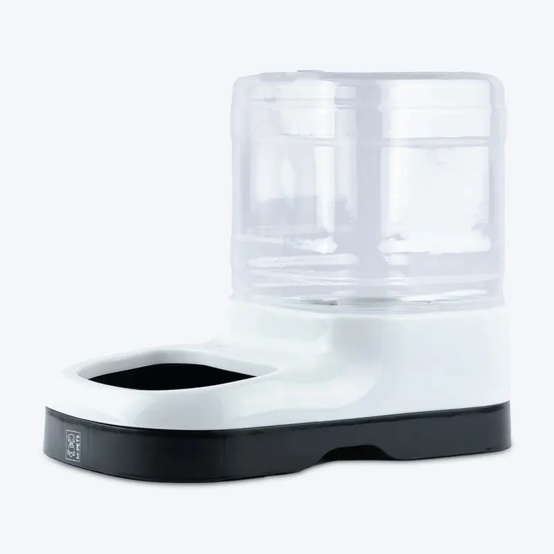 M-Pets Nile Water Dispenser For Dog - White & Black - 3000 ml