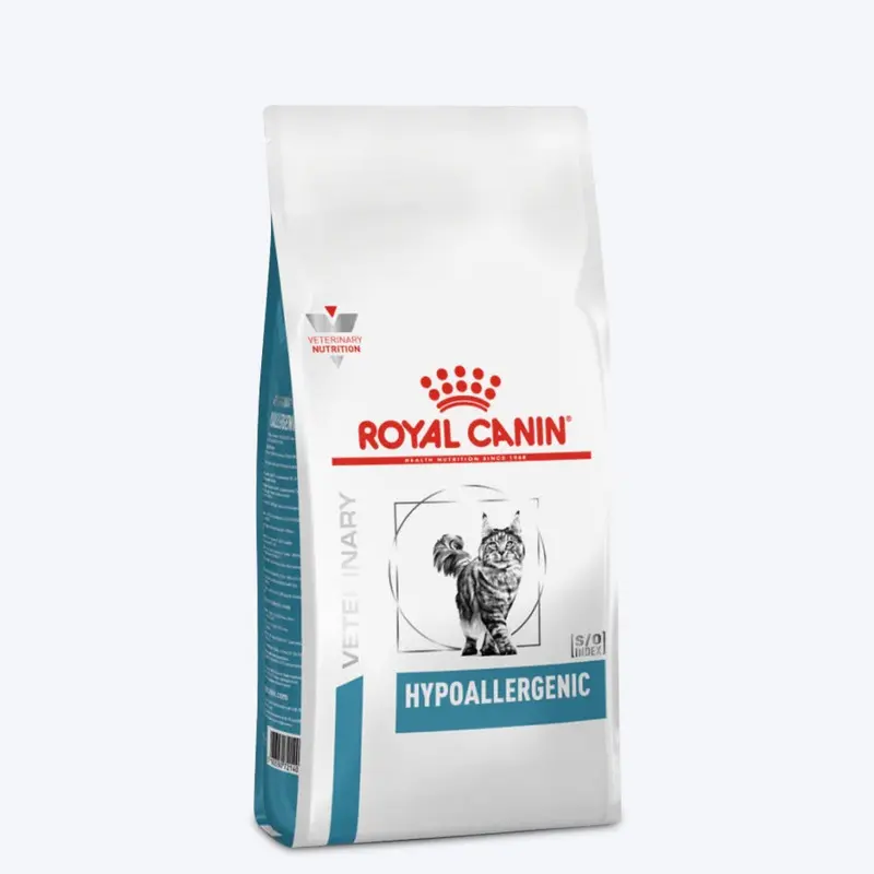 Royal Canin Veterinary Hypoallergenic Dry Food For Cat - 2.5 kg