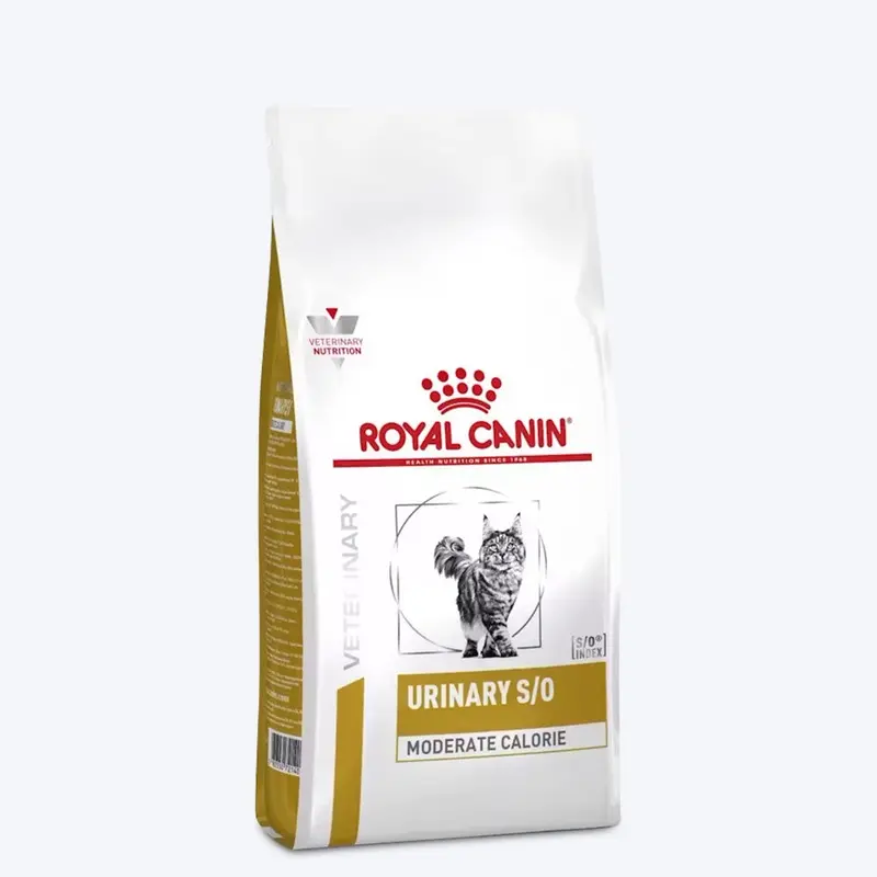 Royal Canin Veterinary Urinary S/O Moderate Calories Dry Food For Cat - 1.5 kg