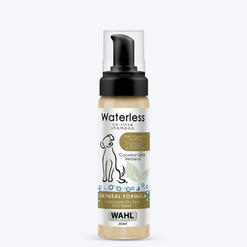 Wahl No Rinse Oatmeal Dog Shampoo - 210 ml