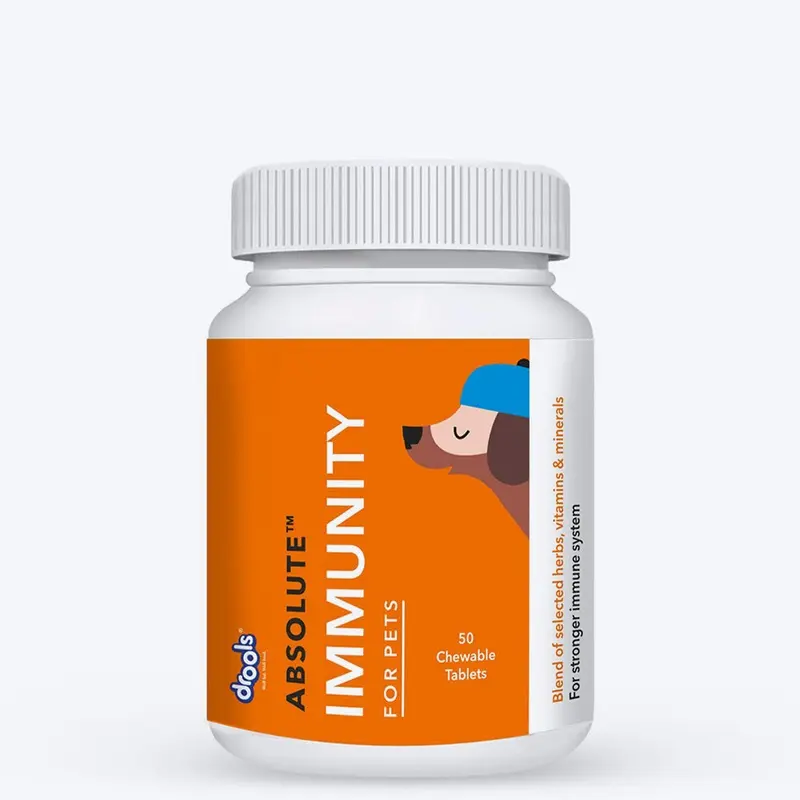 Drools Absolute Immunity Chewable Dog Supplement Tablets