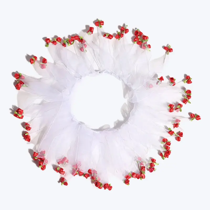 HUFT Celebration Party Dog Collar - White