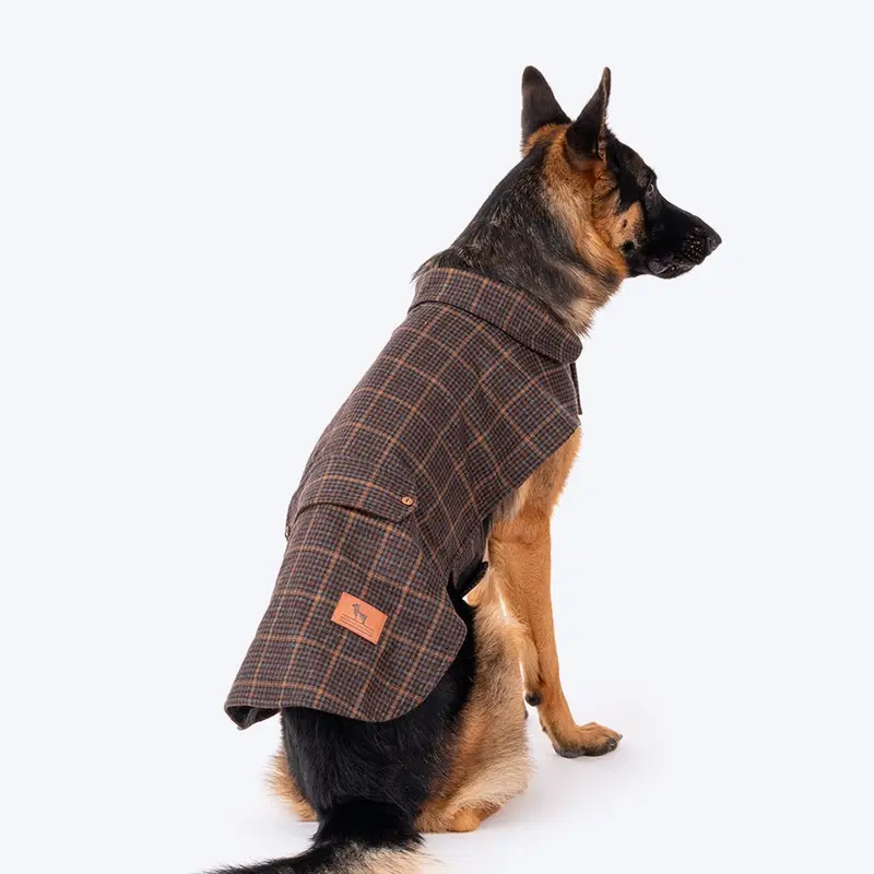 HUFT Tweedle Dee Dog Jacket - Multicolour