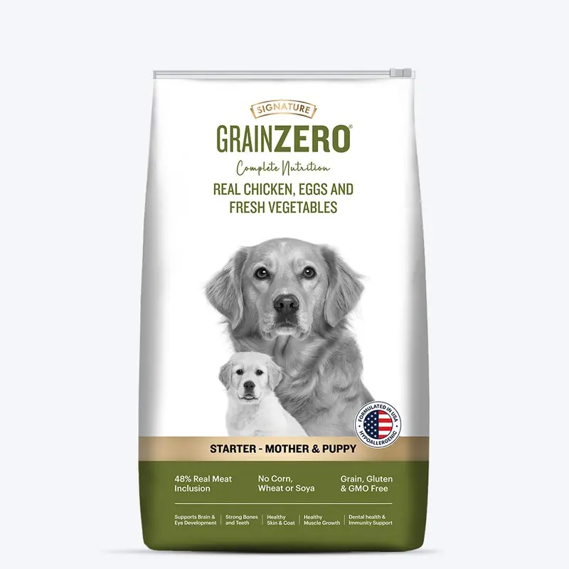 Signature Grain Zero Starter Food For Mother & Puppy - All Breed Formula