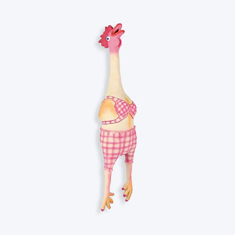 Trixie Hen Latex Dog Interactive Toy with Original Animal Sound - 48 cm