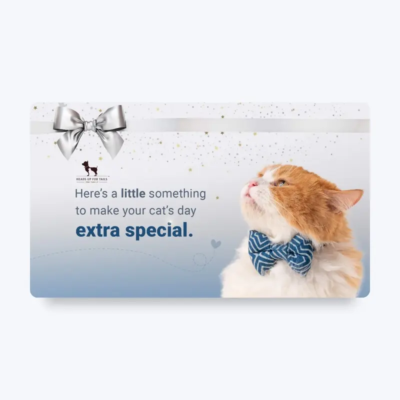 HUFT Cat Gift Card For Pet Parents