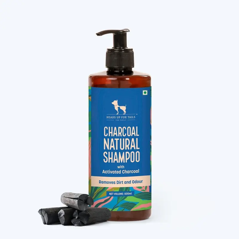 HUFT Natural Activated Charcoal Shampoo For Dogs