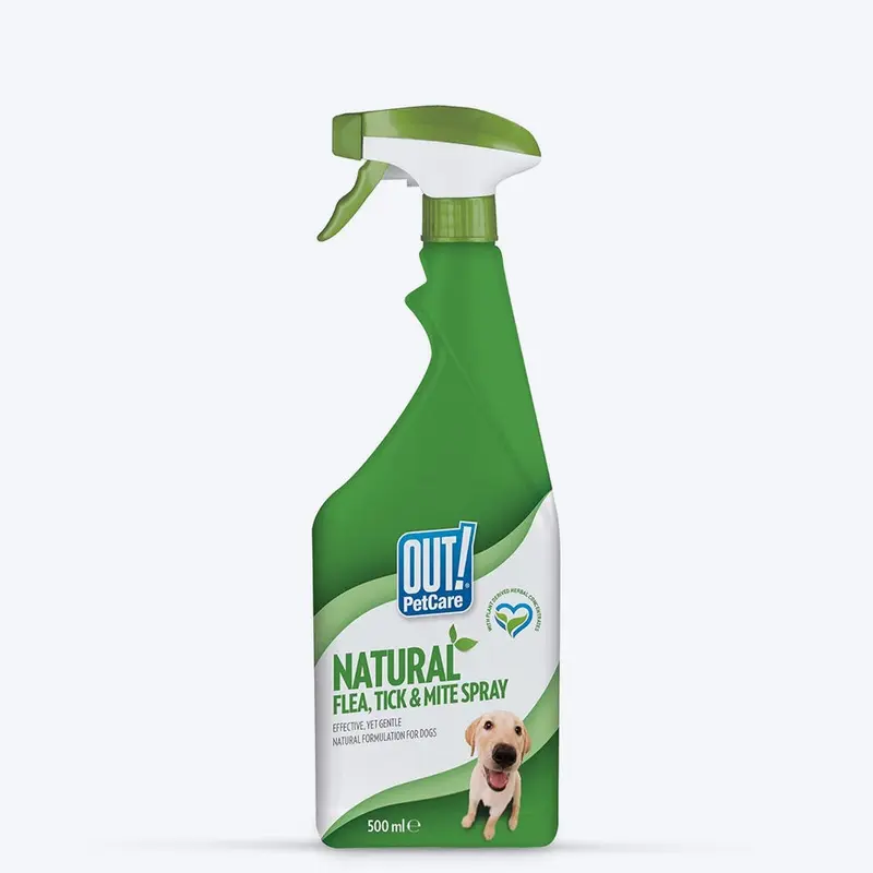 Bramton OUT! Natural Flea & Tick Spray - 500 ml