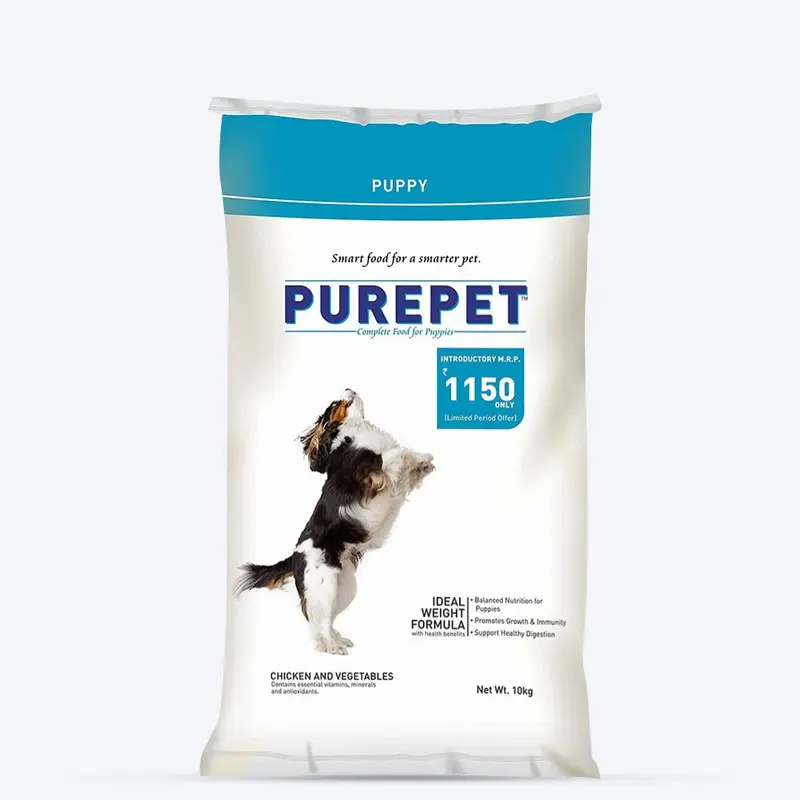 Purepet Chicken & Vegetables Dry Food For Puppy