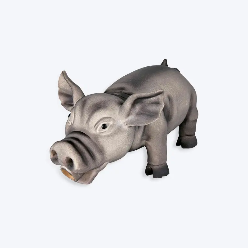 Trixie Pig Animal Sound Dog Toy - 17 cm