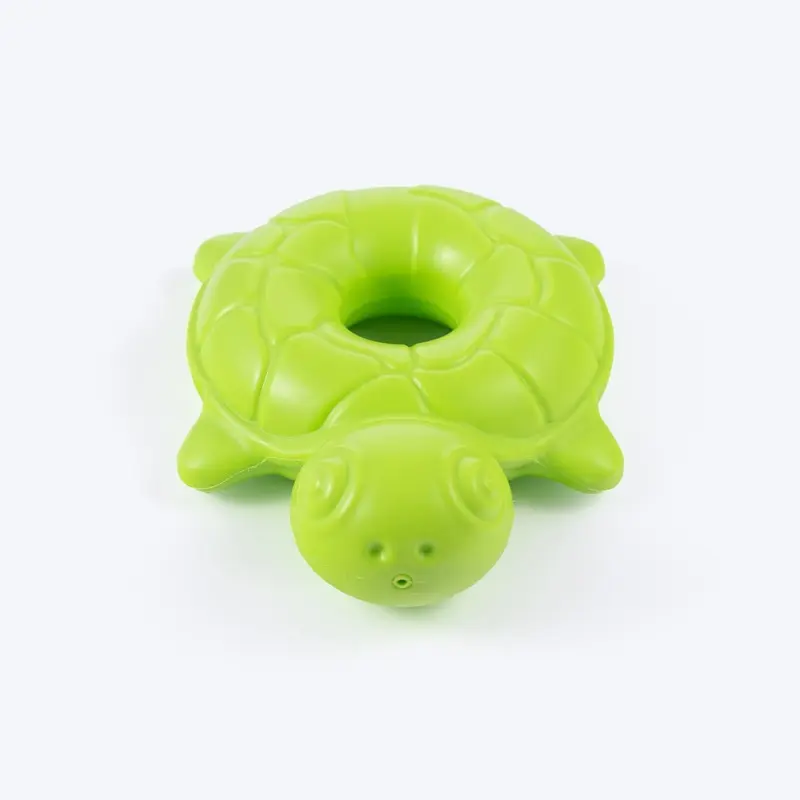 FOFOS Turtle Ocean Animal Squeaky Chew Toy For Dog - Green