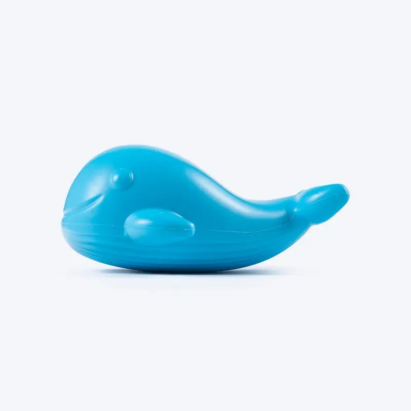 FOFOS Whale Ocean Animal Squeaky Chew Toy For Dog - Blue