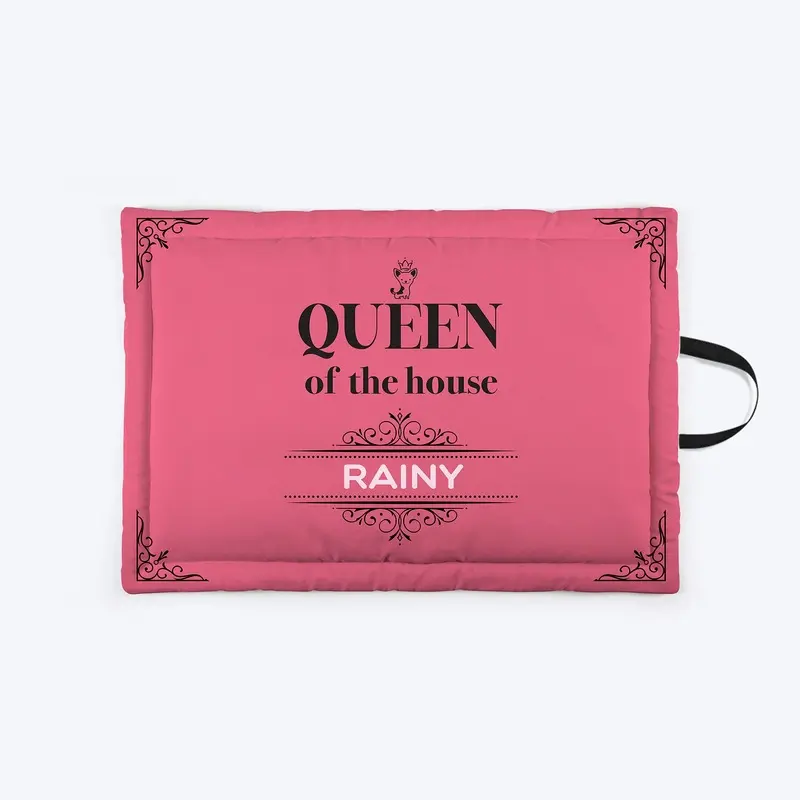 HUFT Queen of the House Personalised Dog & Cat Mat