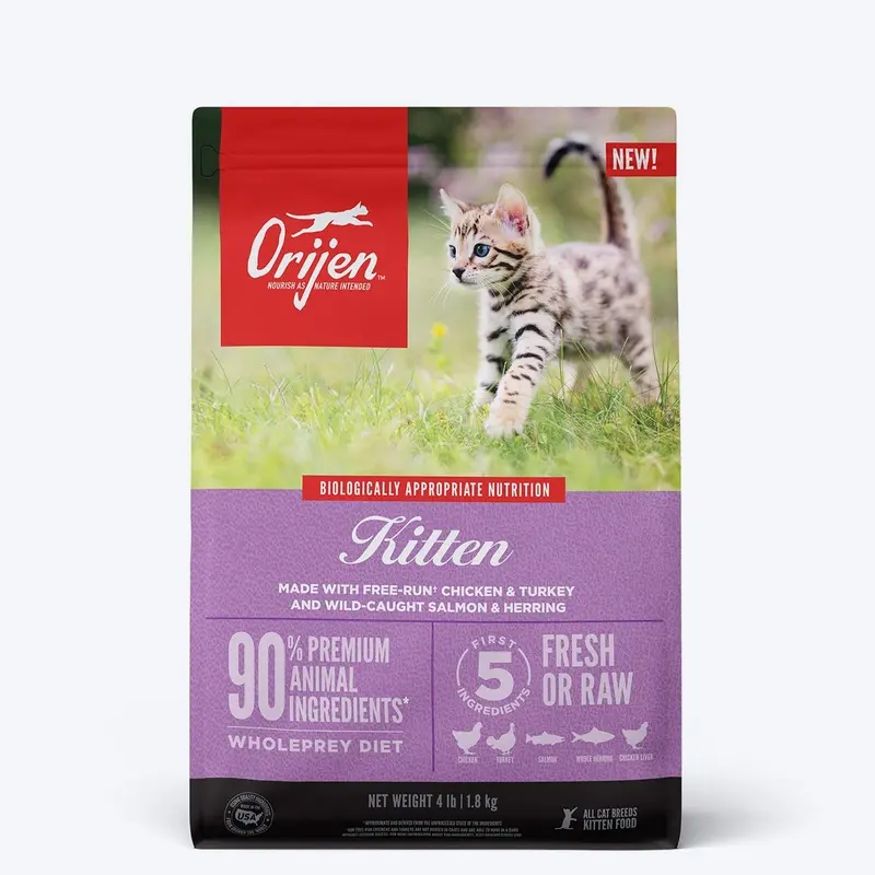 Orijen Biologically Appropriate Nutrition Kitten Dry Food